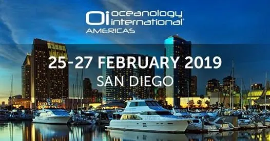 Banner of Oceanology International Americas 2019 in San Diego