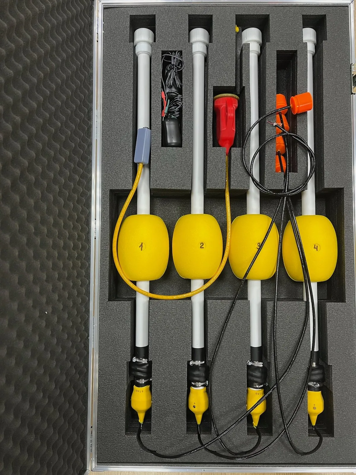 WAYU system kit in a transport case