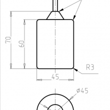 Transmitting and Receiving Antenna RT-2.332820-1